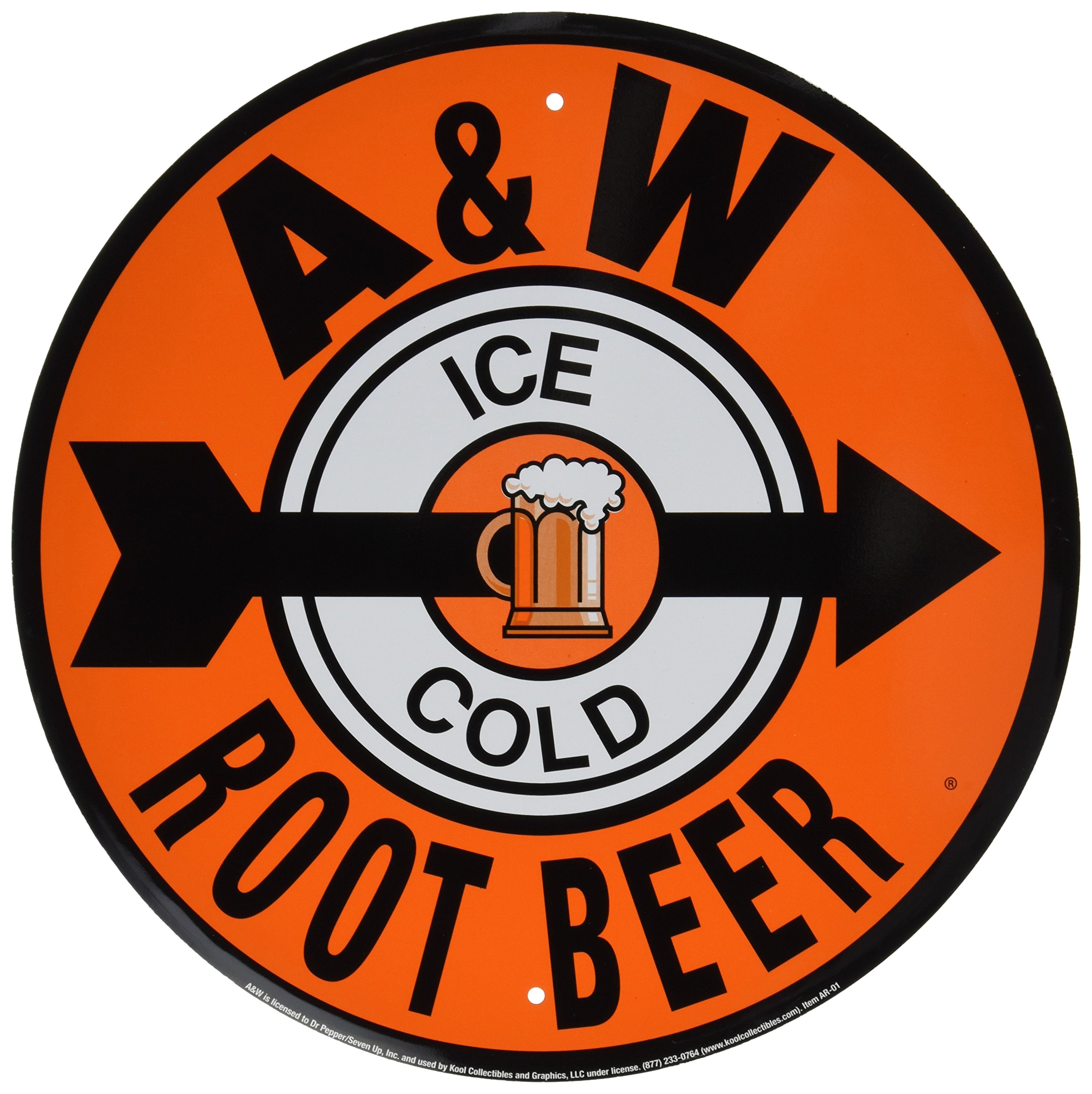 Amazon.co.jp: A & W ROOT BEER☆ルートビア☆ラウンド☆アメリカン